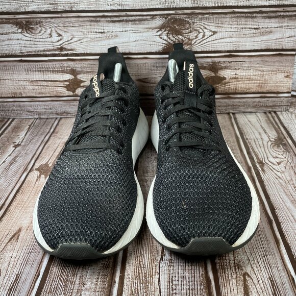ADIDAS Questar BYD Women's 8.5 Woven Black Cloudfoam Running Sneakers Shoes - Picture 3 of 9